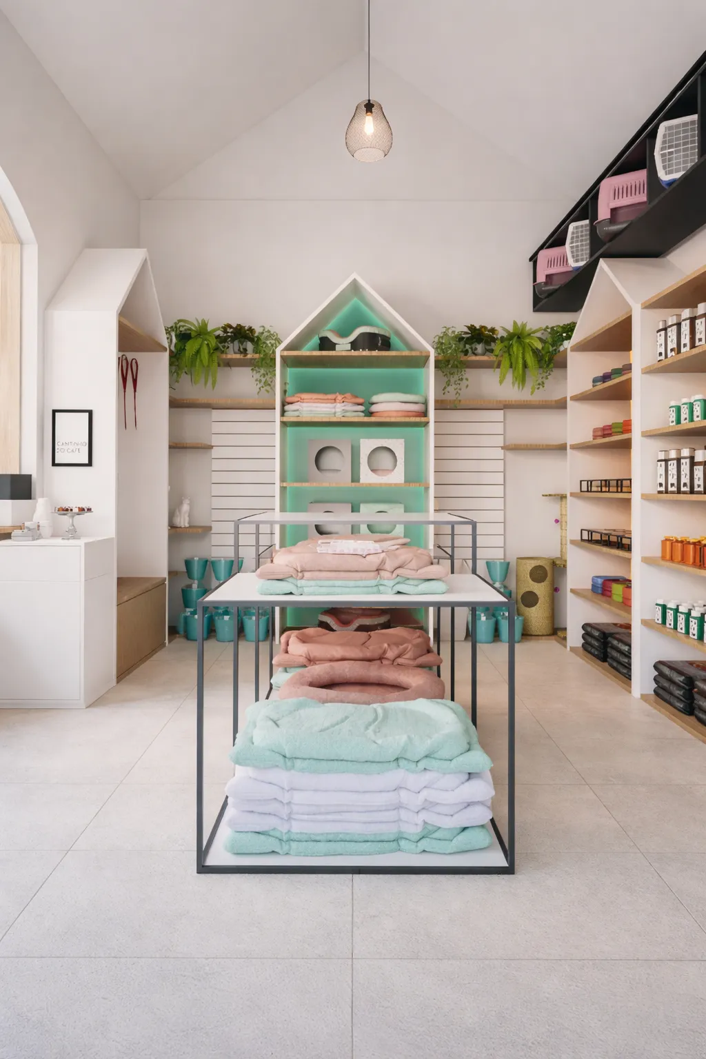 Ambiente 1 do projeto Petshop Aumart em Canoas/RS