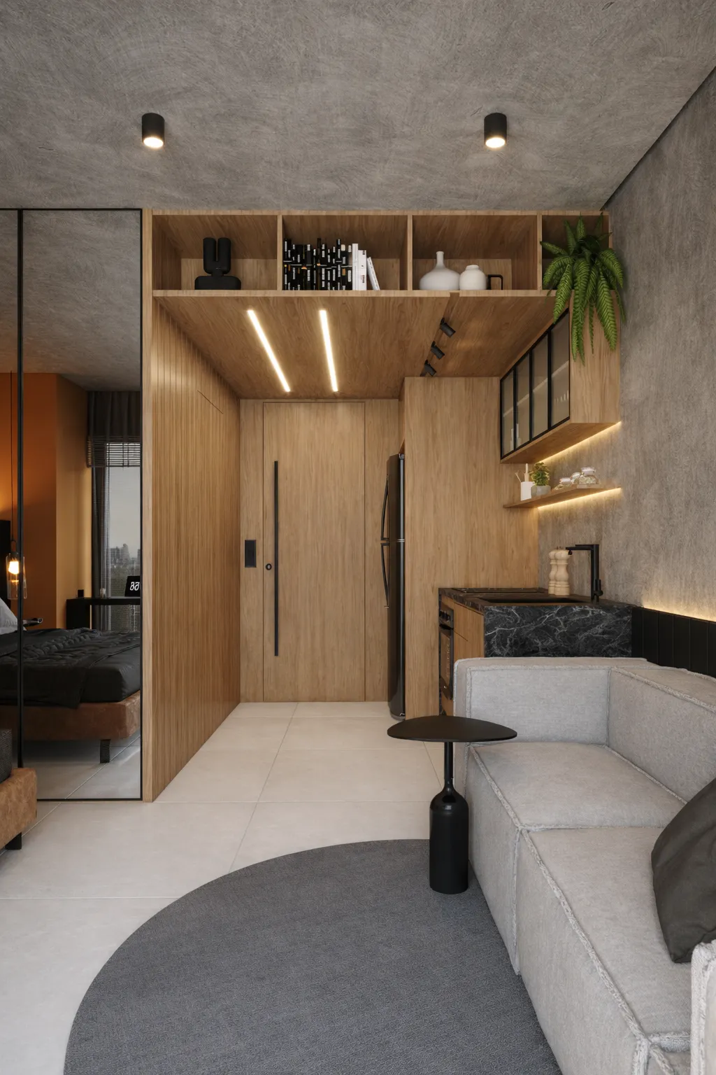 Ambiente 2 do projeto Apartamento Studio em São Paulo/SP