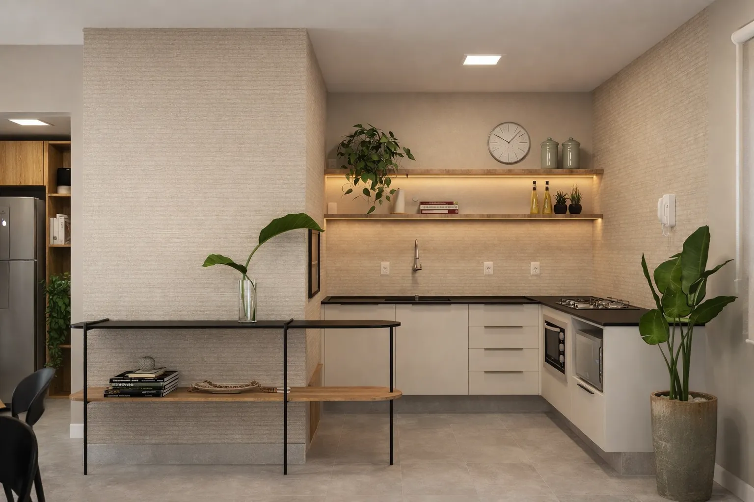 Projeto de interiores em Porto Alegre/RS: Condomínio Puerta del Sol